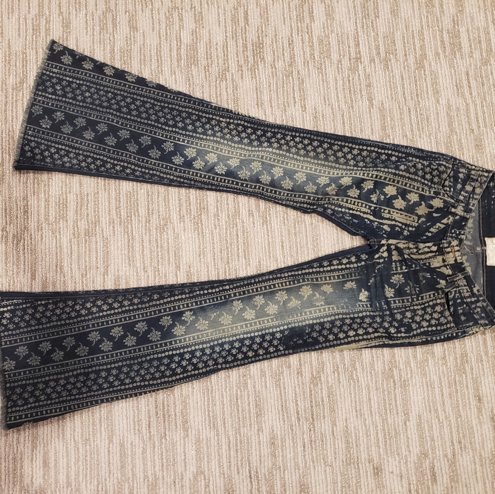 Free People super flare jeans